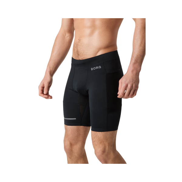 Borg Performance Short Tights - Black Beauty