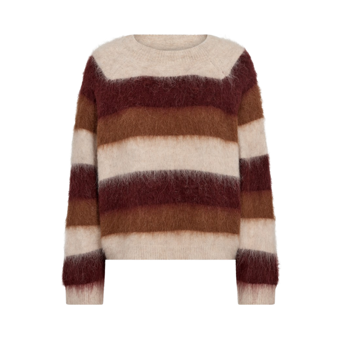 MMSuvi Stripe Knit - Russet Brown