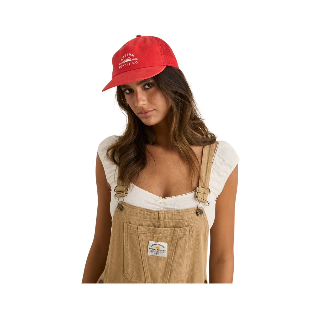 Rhythm Supply Trucker Cap - red