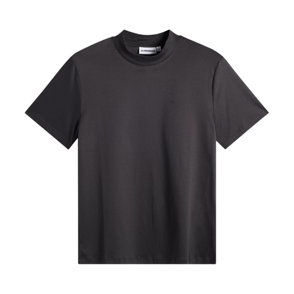 ACE MOCK NECK T-SHIRT - Black