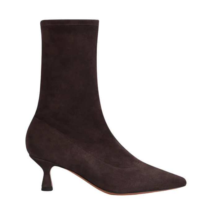 Cerone Walnut Suede Stretch - Walnut
