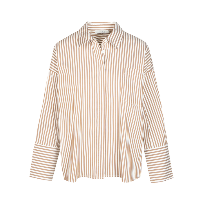 Lilly Shirt - Brown Wren