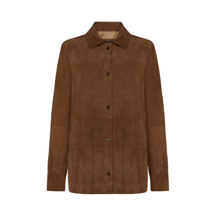 Luis Shirt Jacket - Walnut
