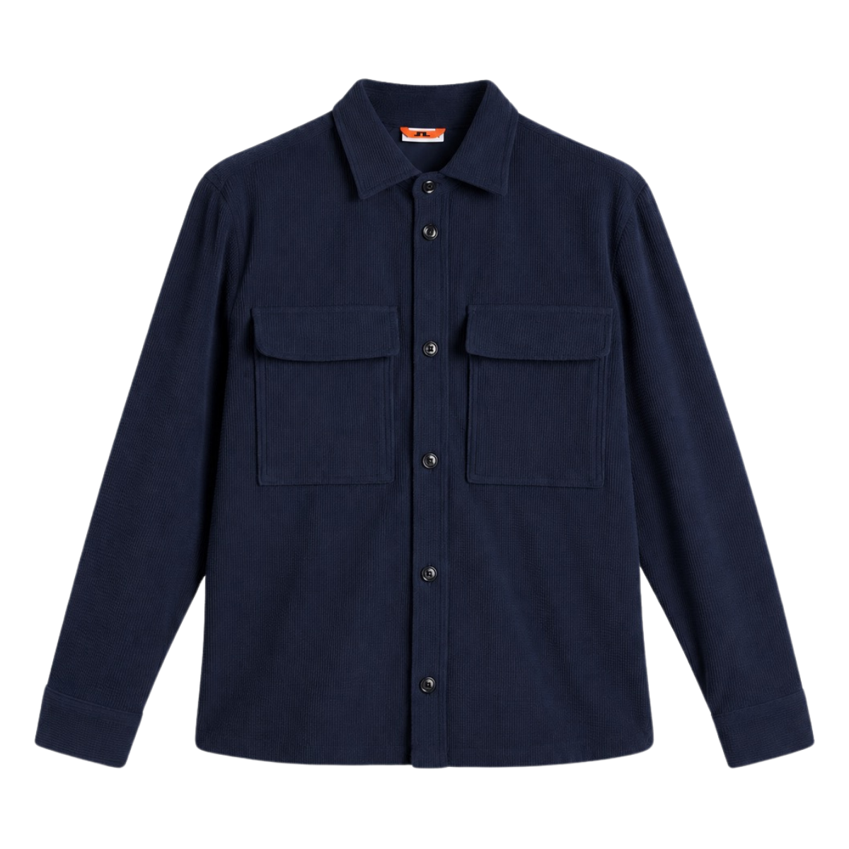 Finnigan Drape Cord Overshirt - JL Navy