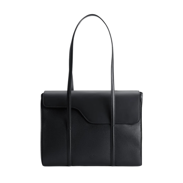 Abriola Black Grained Calf - Black
