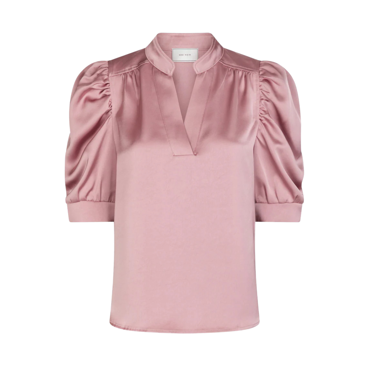Roella Heavy Sateen Blouse - Evening Rose