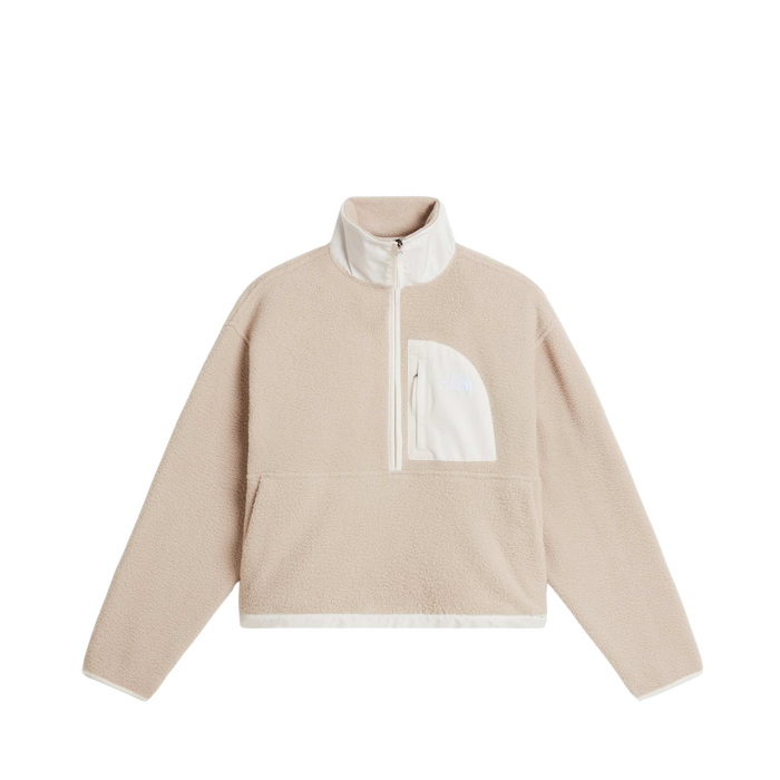 W Yumiori Off Peak Half Zip Jacket - Timeless Taupe