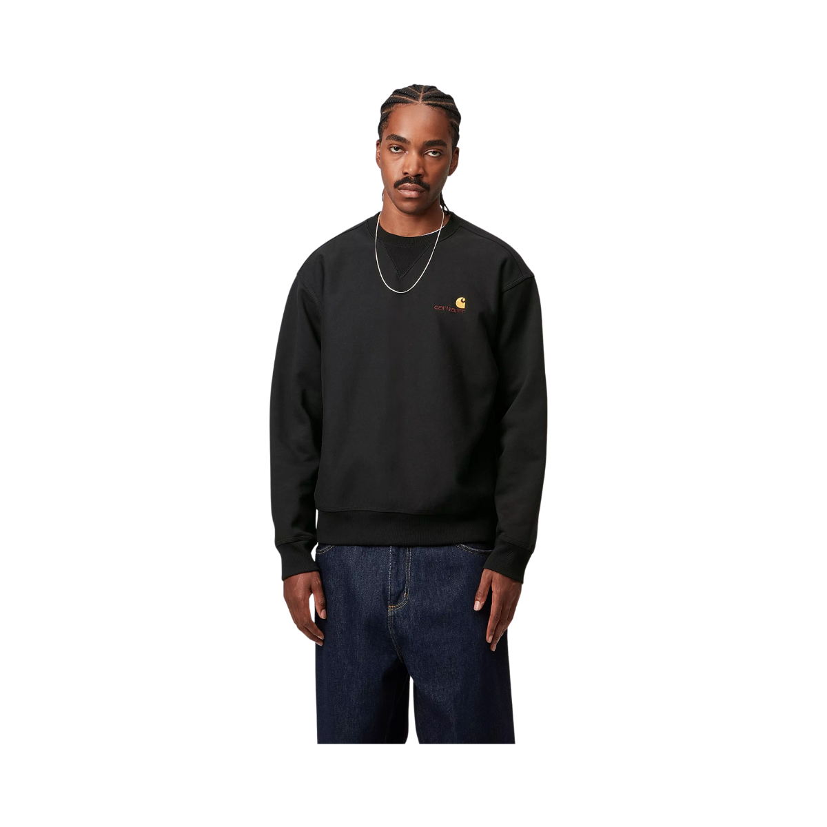 American Script Sweat - Black