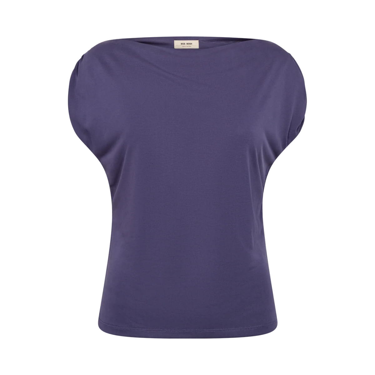 MMShima Solid Sleeveless Tee - Crown Blue