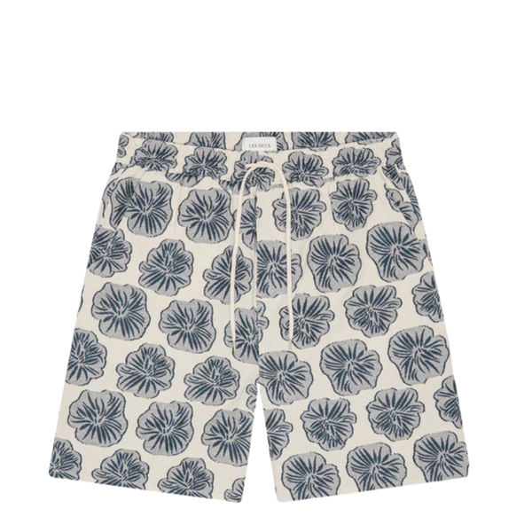 Dahlia Jaquard Shorts - Blue