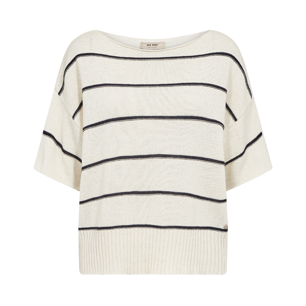 MMArlen Paper SS Knit - Ecru