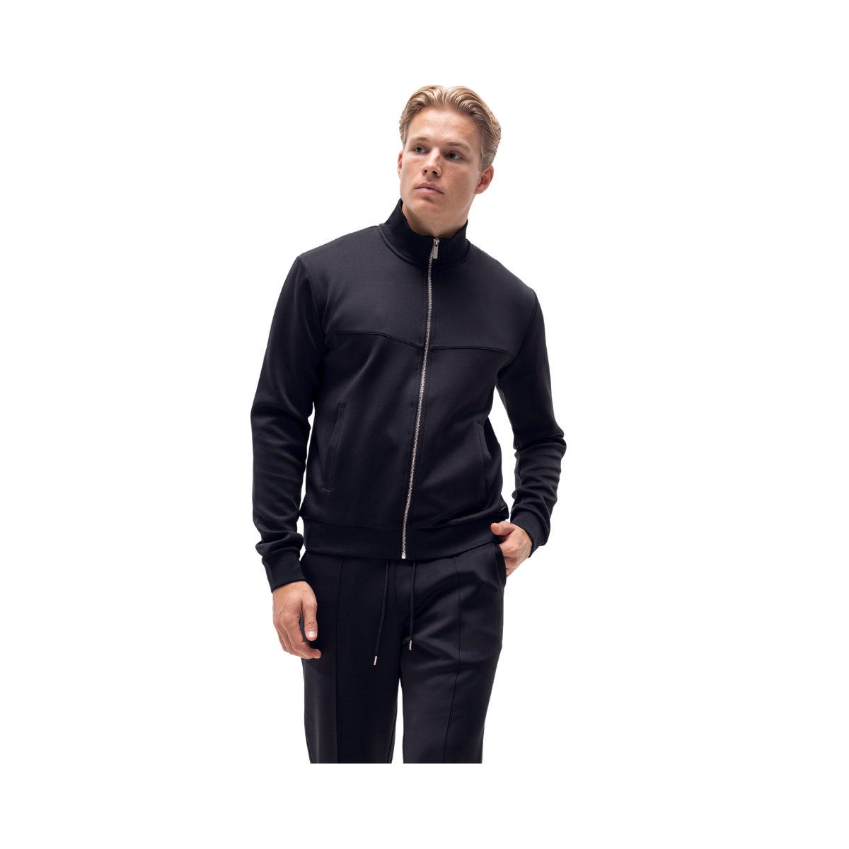 Akino Track Jacket - Navy