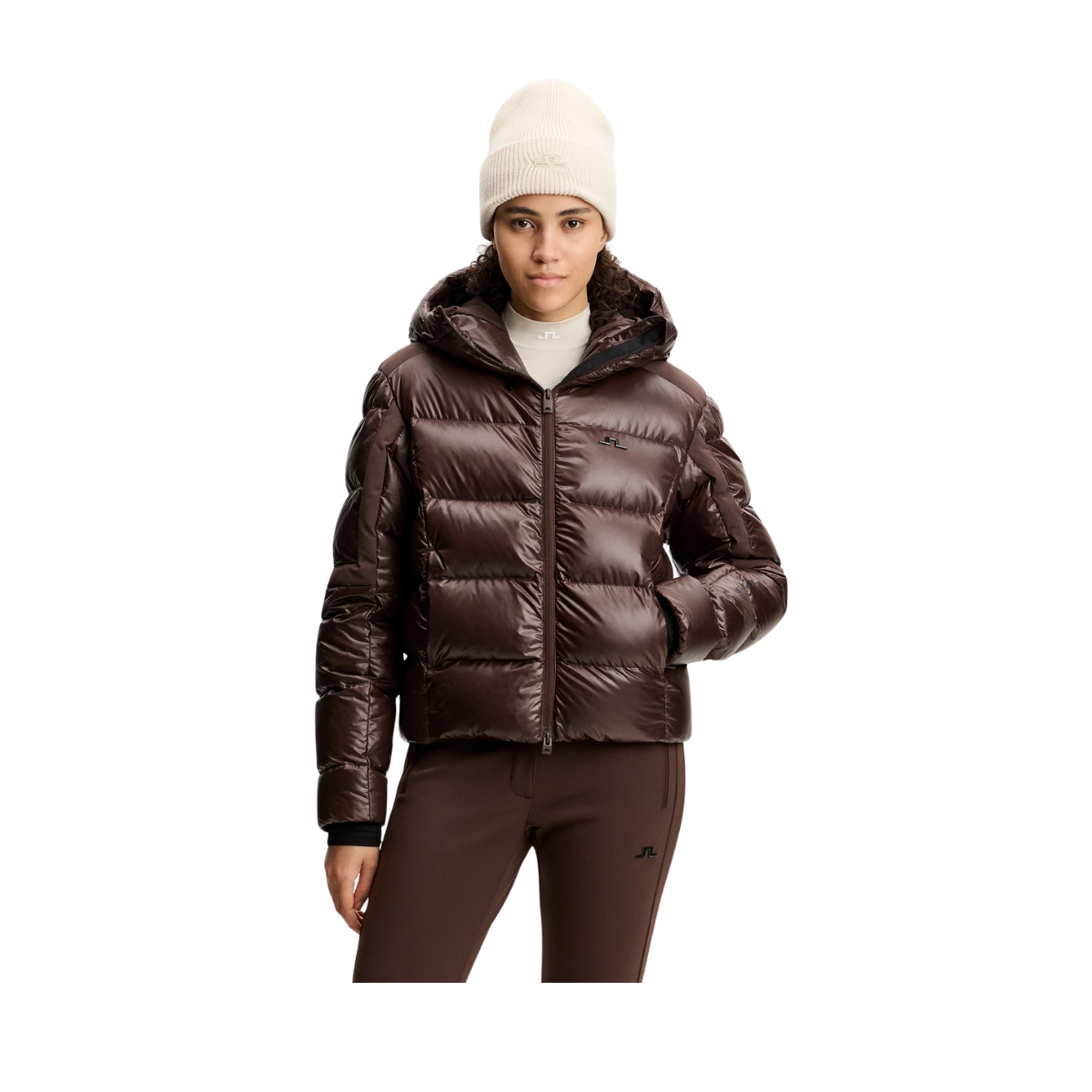 Nerina Down Jacket - SEAL BROWN