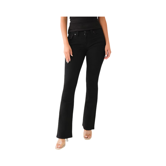 Becca Mid Rise Bootcut - 2SB Body Rinse Black