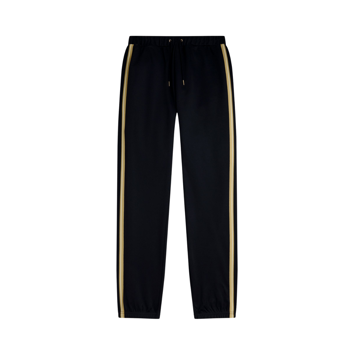 Stripe Tape Track Pant - Black/Champagne