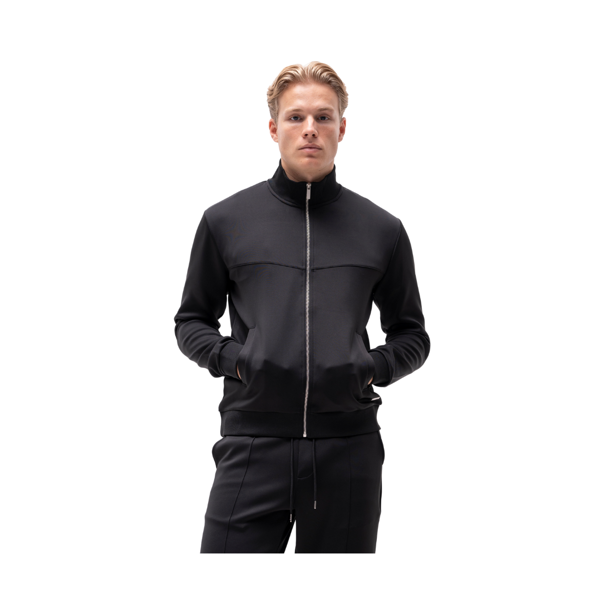 Akino Track Jacket - Black