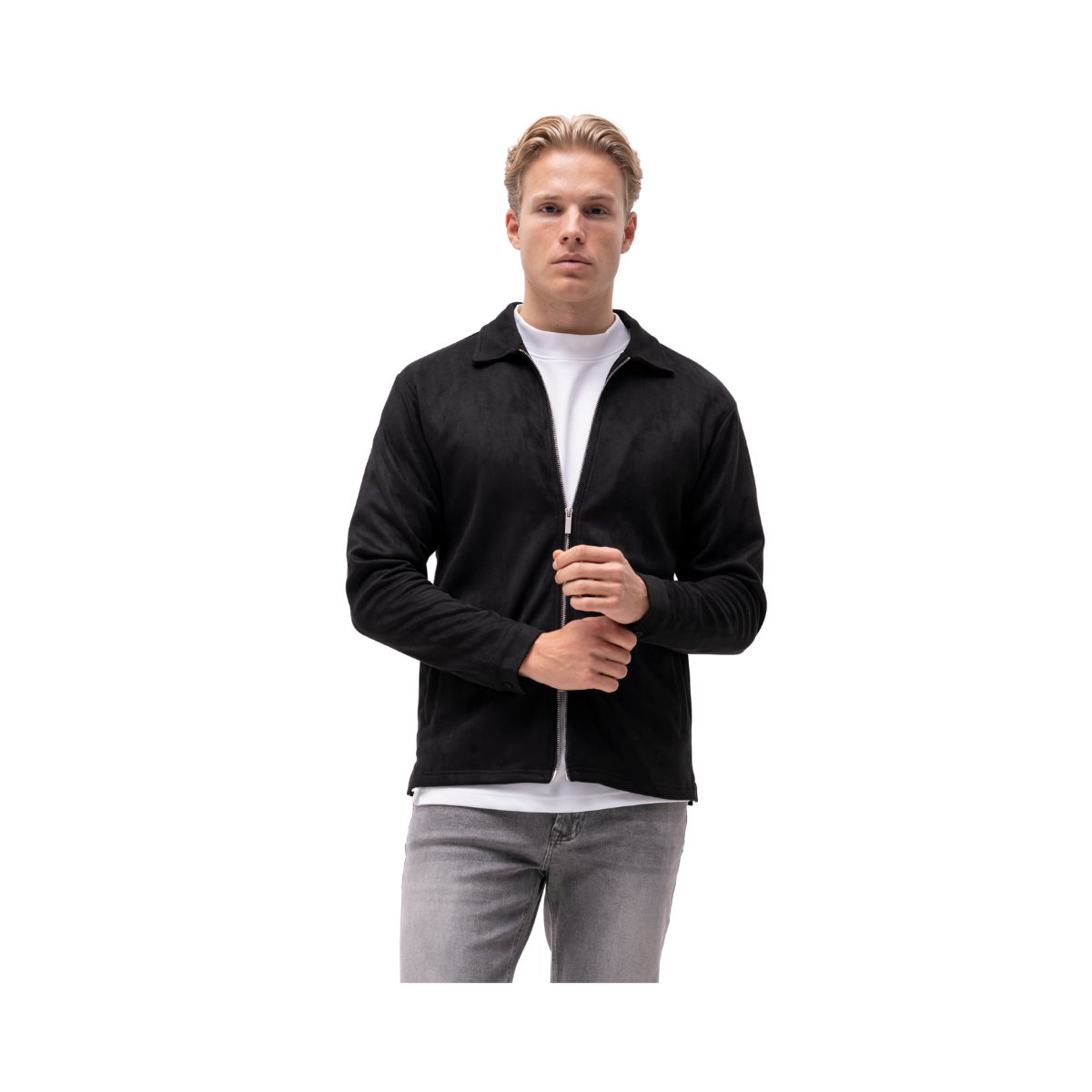 Denki Zip Jacket - Black