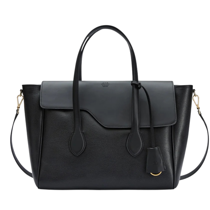 Merlara Leather Handbag - 900 Black