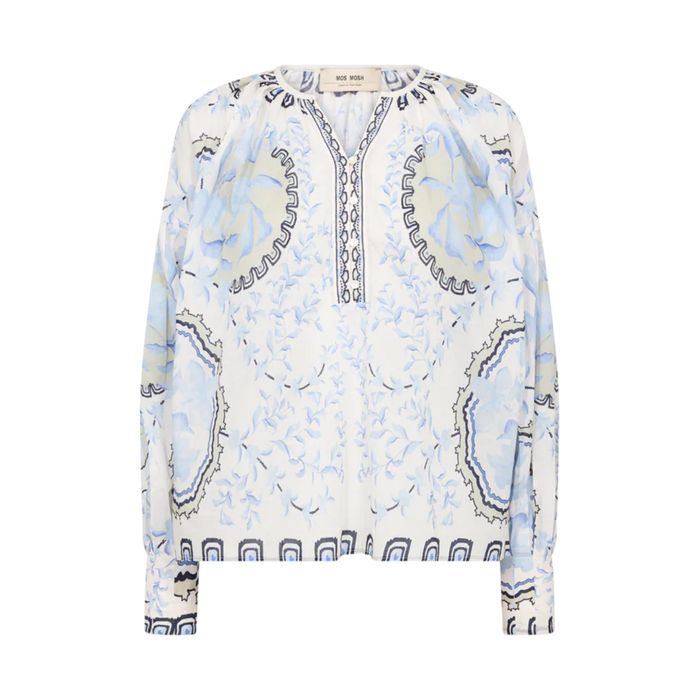 MMWylde Orchid Blouse - Brunnera Blue