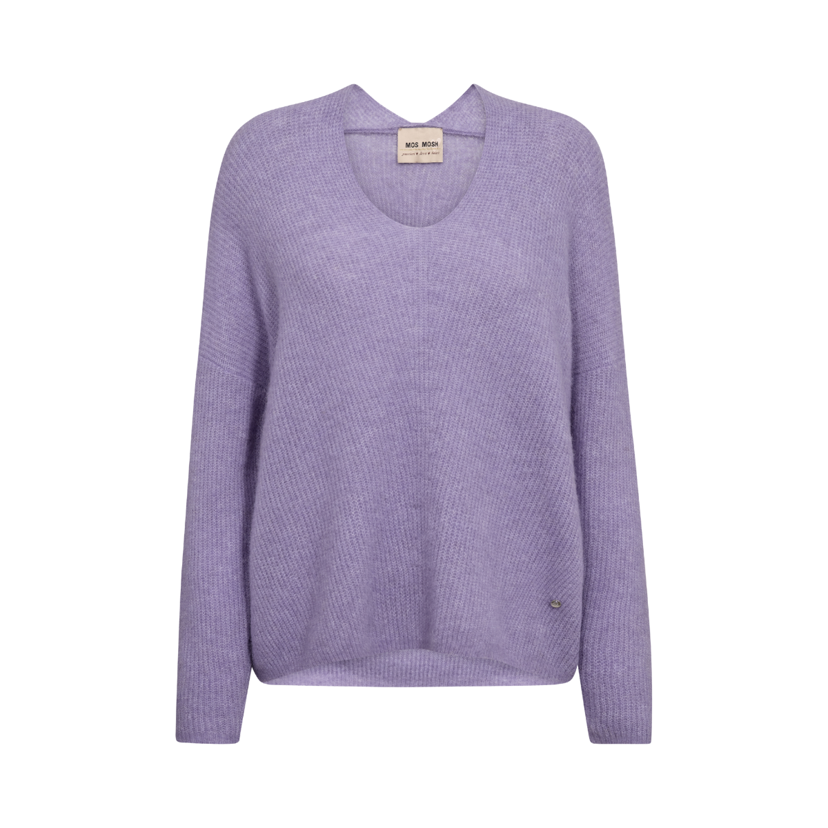 Thora V-Neck Knit - Violet Tulip