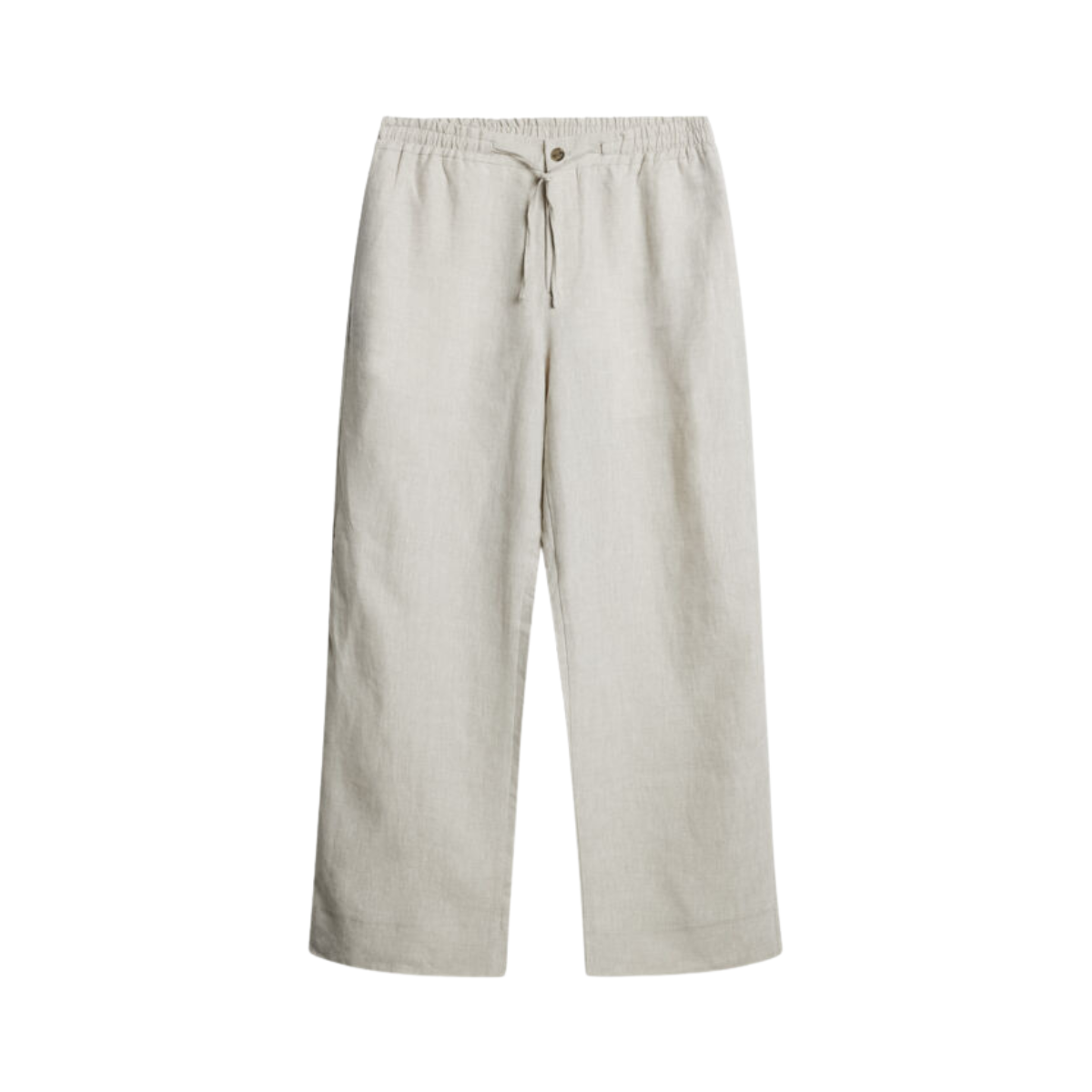 Noah Drape Linen Pants - Moonbeam