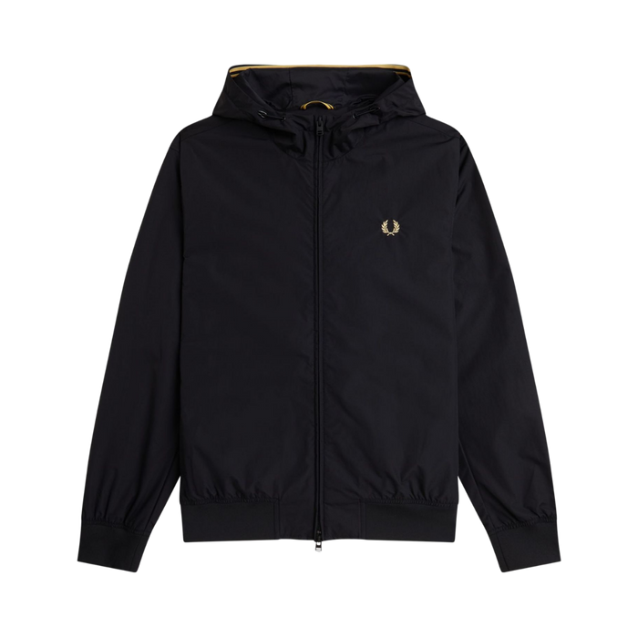 Hooded Brentham Jacket - Black