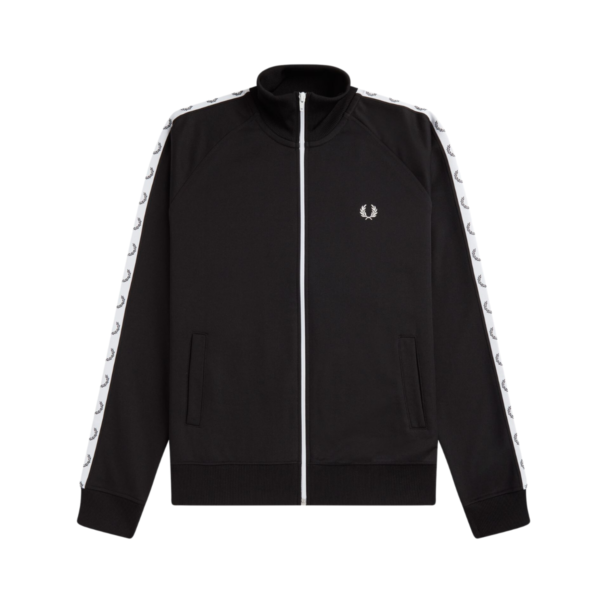 Taped Track Jacket - Black – Zoovillage