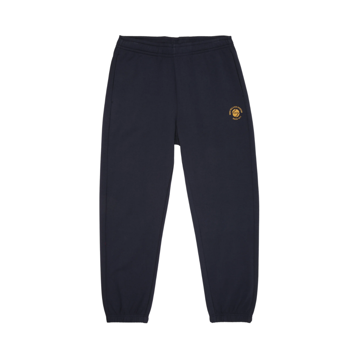 Andalo Graphic Brushed Sweatpants - Dark Sapphire