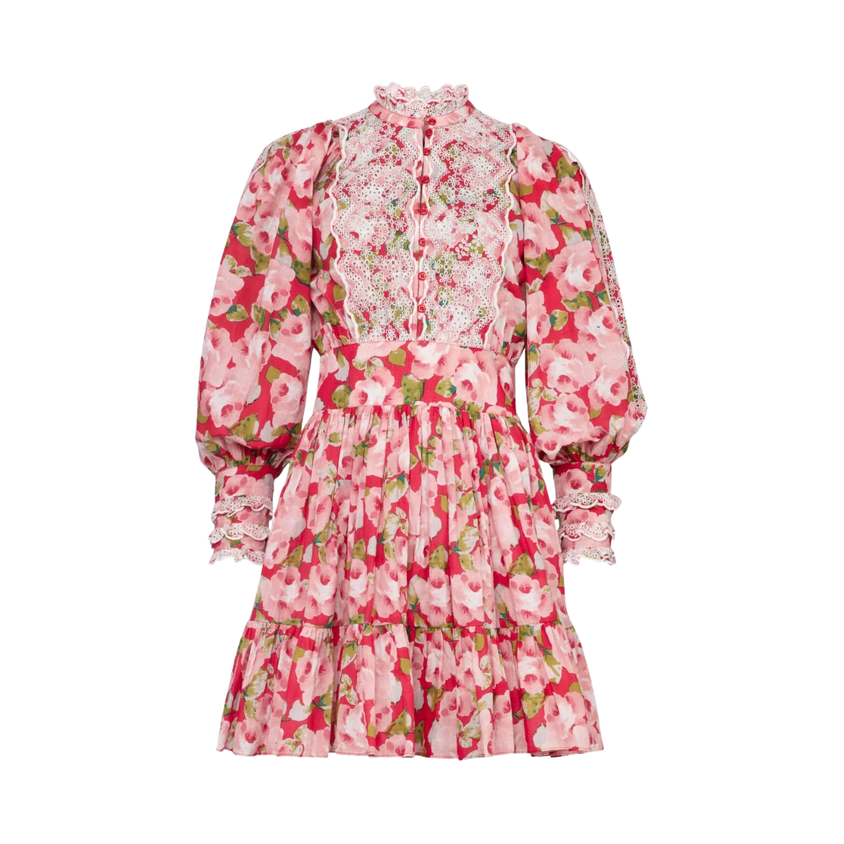 Cotton Slub Mini Dress - Romace