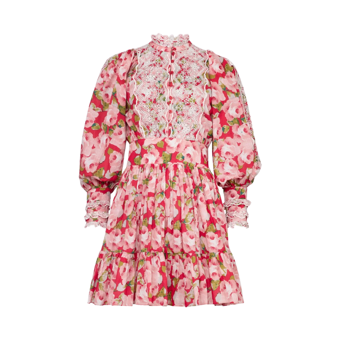 Cotton Slub Mini Dress - Romace