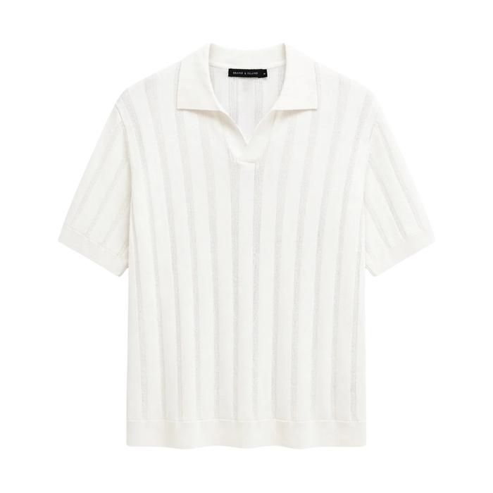 Nash Polo Knit - Offwhite