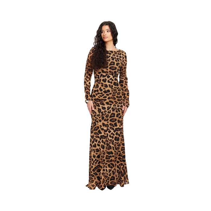Leo Dress - Brown Leo