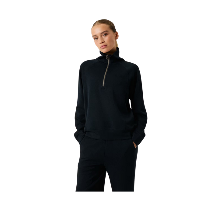 Studio Soft Halfzip Sweatshirt - Black Beauty