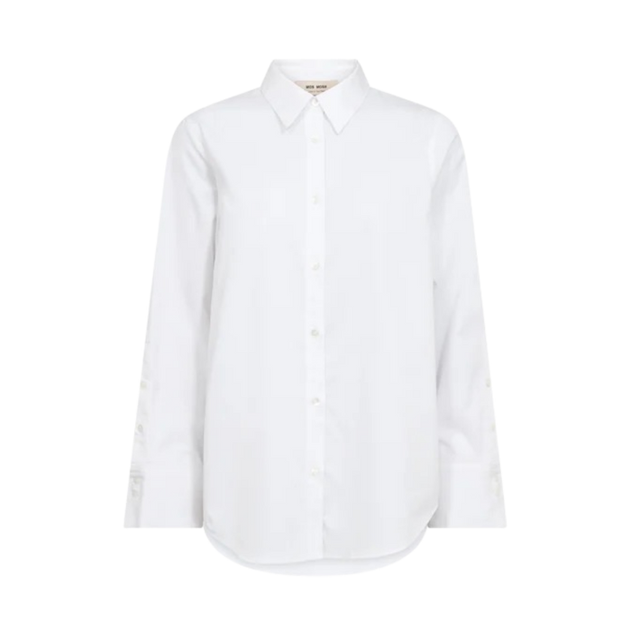 MMWinola Cotton Twil Shirt - White