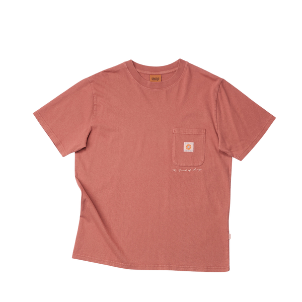 Vintage Pocket T-Shirt - Vintage Clay