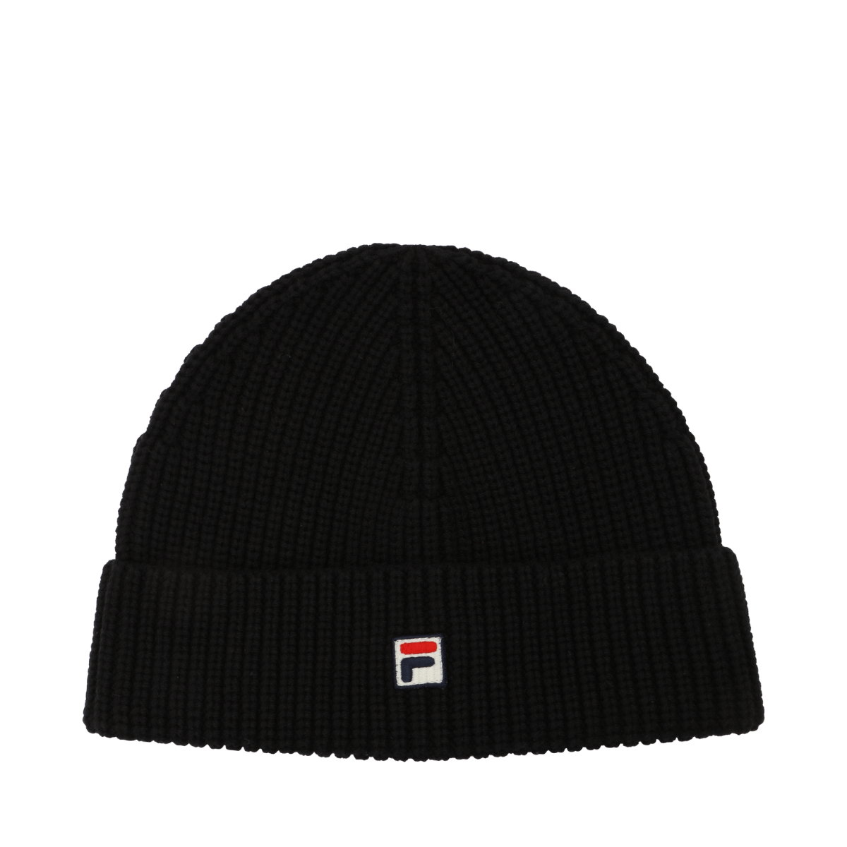 Biella Fisherman Beanie - Black