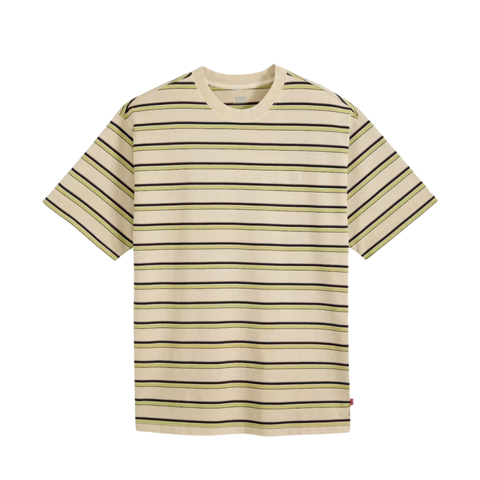 Red Tab Vintage Tee - Martin Stripe Winter Pear