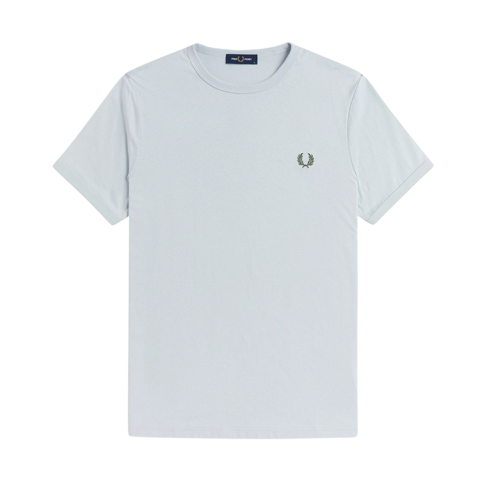 Ringer T-Shirt - Dusky Blue