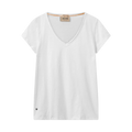 MMTulli V-SS Basic Tee - White