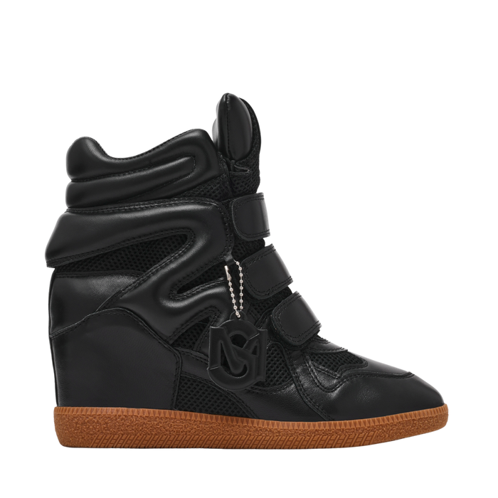 Mavis Leather - Black leather
