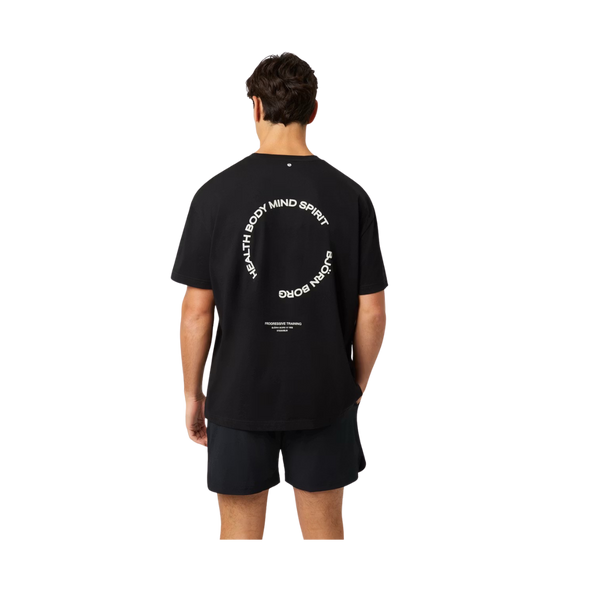 Borg Gym Oversized T-Shirt - Black Beauty