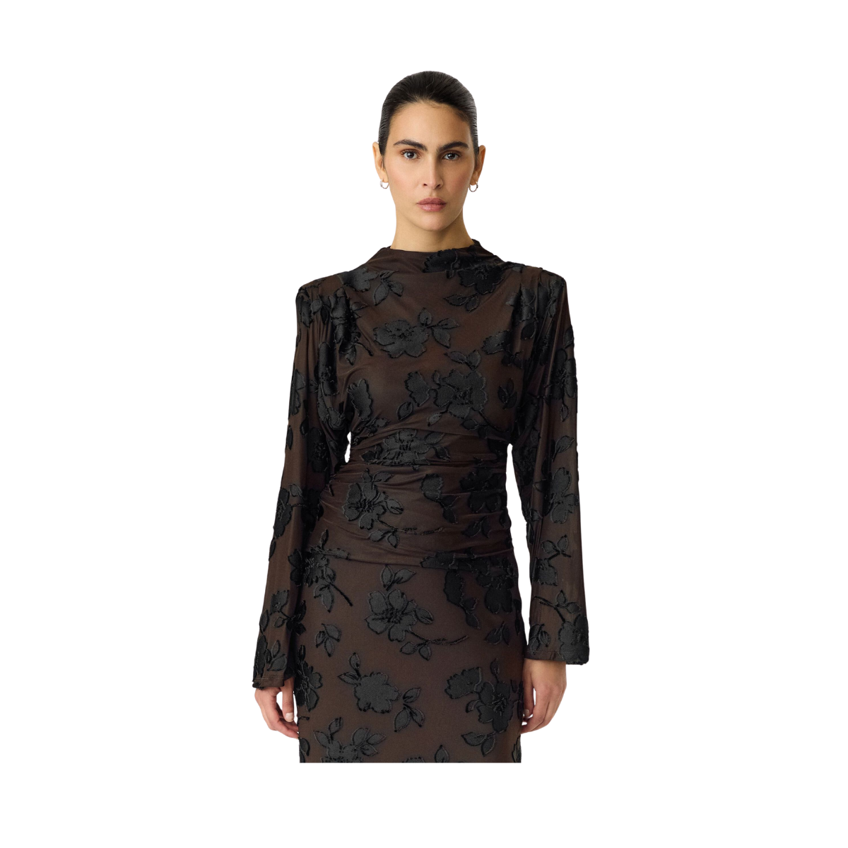 YASMarena Batwing Top - Coffee Bean