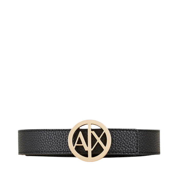 Plate Belt - Black/Gold