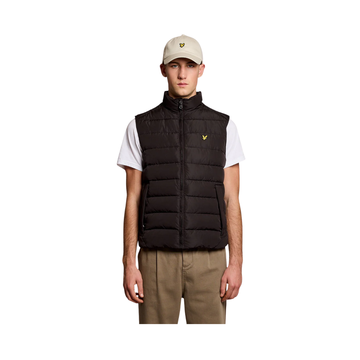 Quilted Gilet - Jet Black