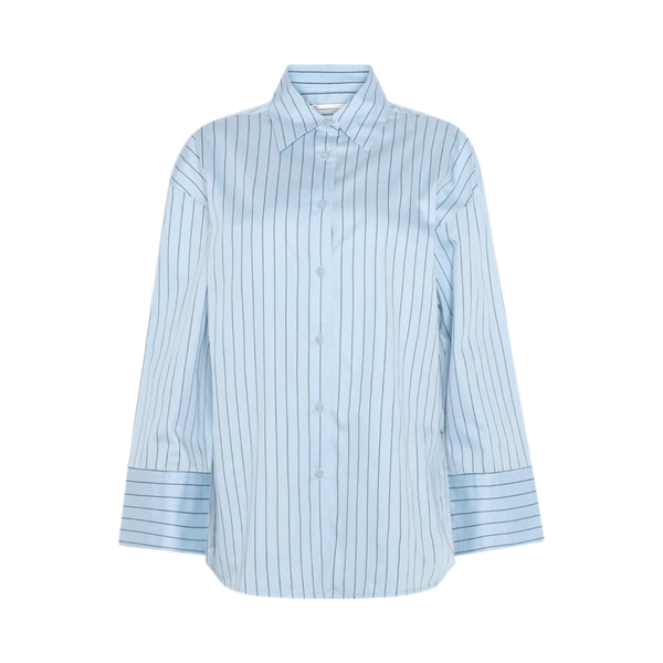 Relaxed Stripe Shirt - Blue stripe