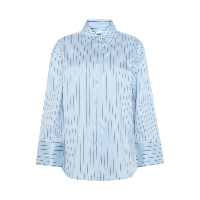 Relaxed Stripe Shirt - Blue stripe