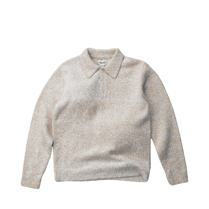 Kinetic Collared Knit - TOBACCO