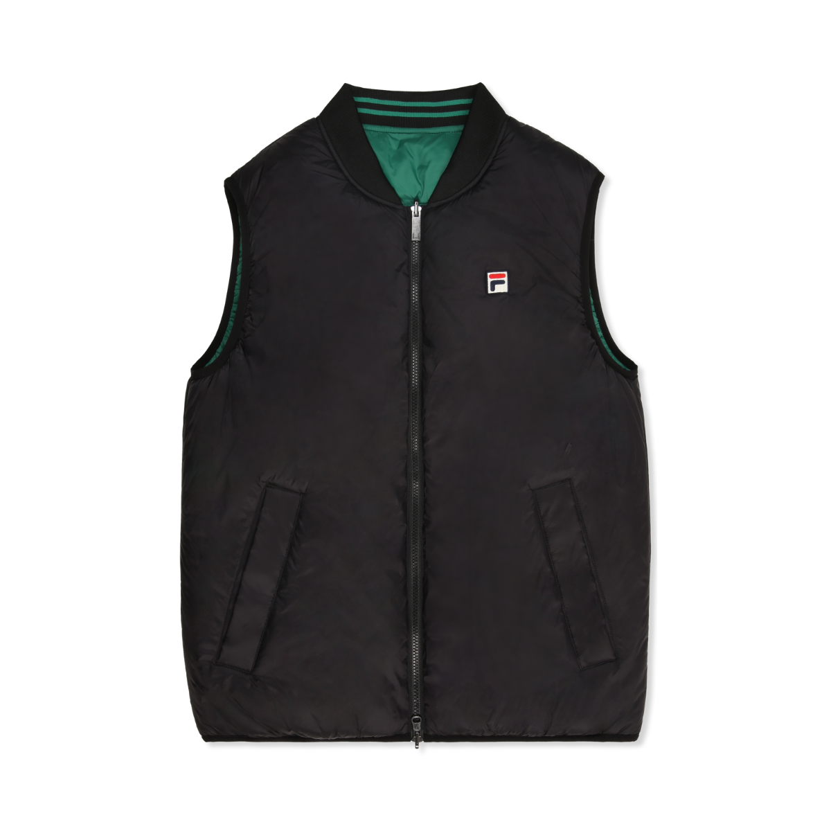 Milano Reversible Vest - Black