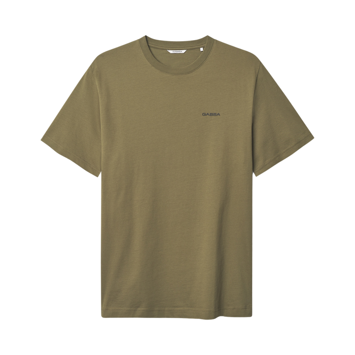 Dune Logo SS GOTS - Olive Green