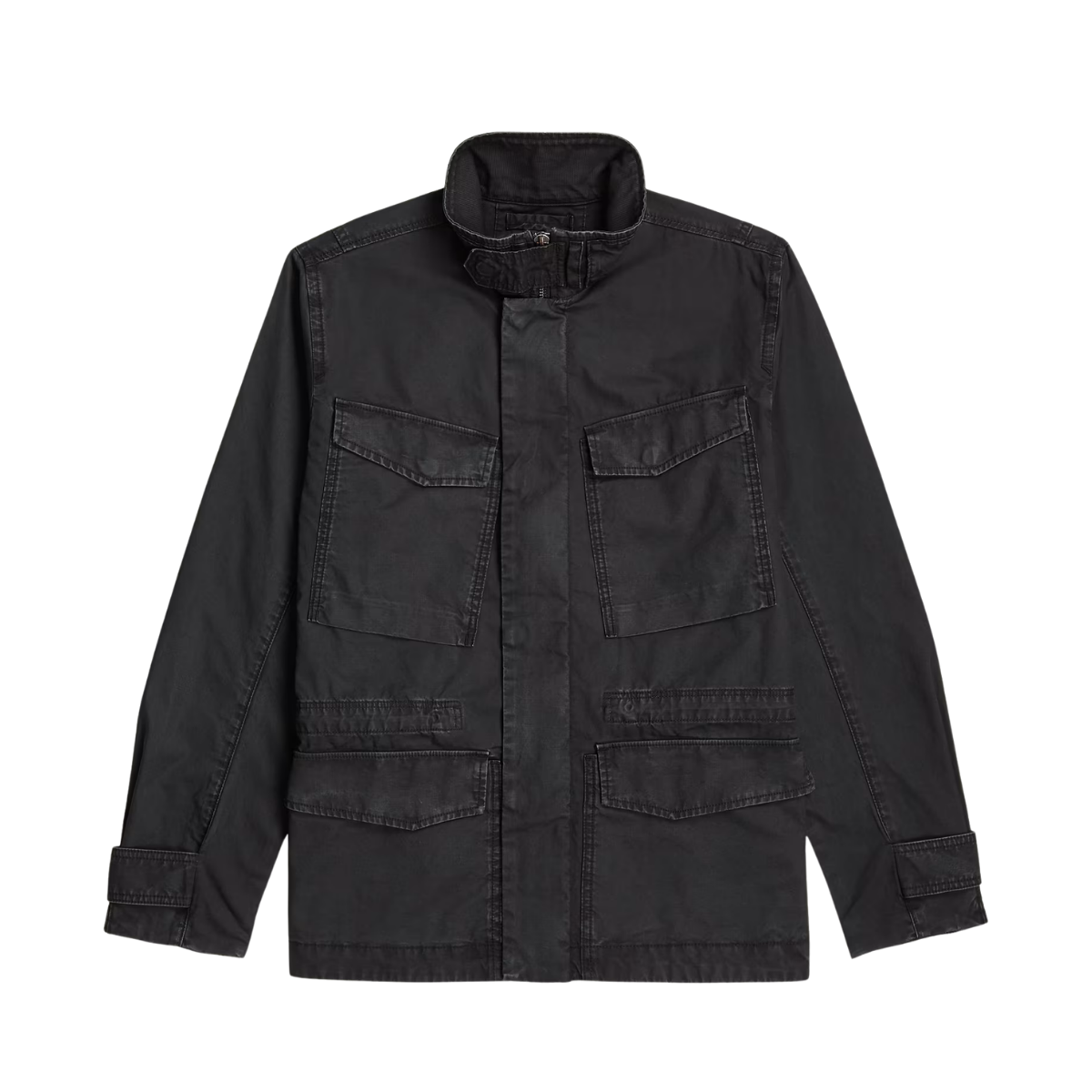 Rovic Slim Field Unpadded Jacket - B564 Dark Black